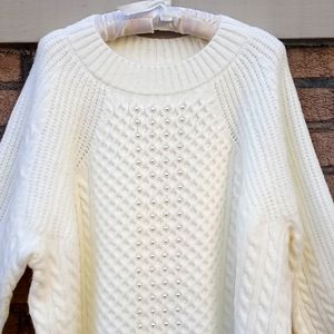 Soft Surroundings Pullover sweater (Ecru)